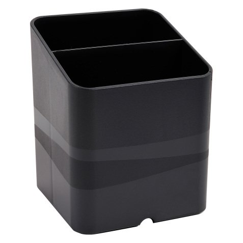 Office Depot Pen Pot Black 7.4 x 7.4 x 9.3 cm
