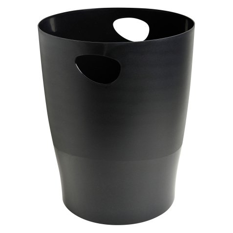 Cestino per rifiuti Exacompta 453014ND Nero 15 L 26 x 26 x 33,5 cm