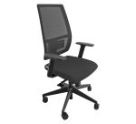 Sedia direzionale Greta tessuto Memory Foam e rete