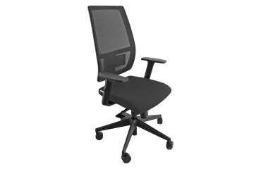 Sedia direzionale Greta tessuto Memory Foam e rete