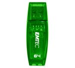 EMTEC USB 2.0 Flash Drive C410 Color Mix 64 GB Green