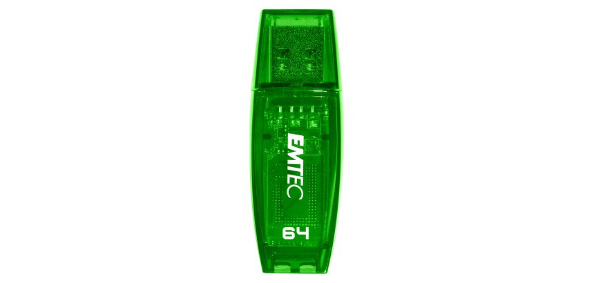 EMTEC USB 2.0 Flash Drive C410 Color Mix 64 GB Green