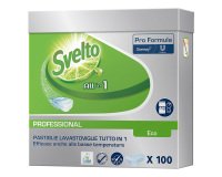 Detergente per lavastoviglie Svelto Tutto in 1 Eco 100 unità