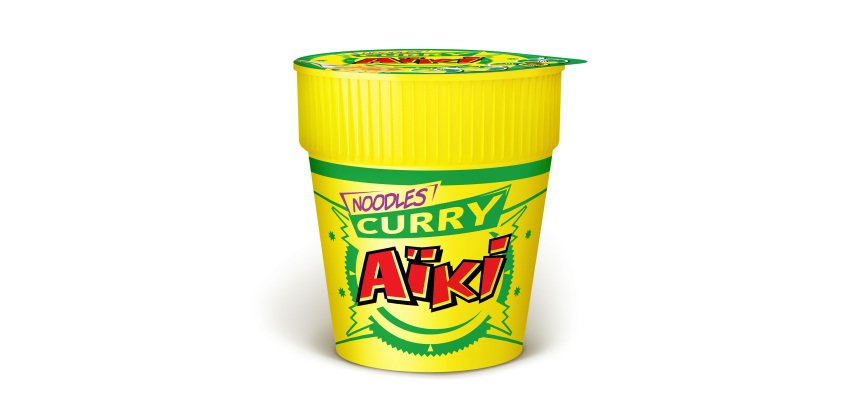 Aïki noodles curry cup