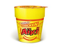 Aïki chicken cup noodles