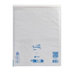 Sobres acolchados de burbujas de aire de papel kraft blanco 350 x 470 mm 80 g - Paquete de 50