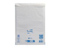 Sobres acolchados de burbujas de aire de papel kraft blanco 300 x 440 mm - Caja de 50