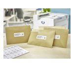 Etiquette adresse laser recyclée 45,7 x 25,4 mm Avery LR7654 blanche - Boîte de 4000