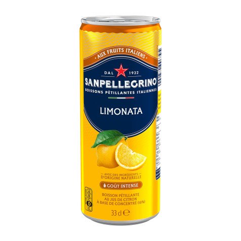 Limonata San Pellegrino 33 cl - 24 canettes