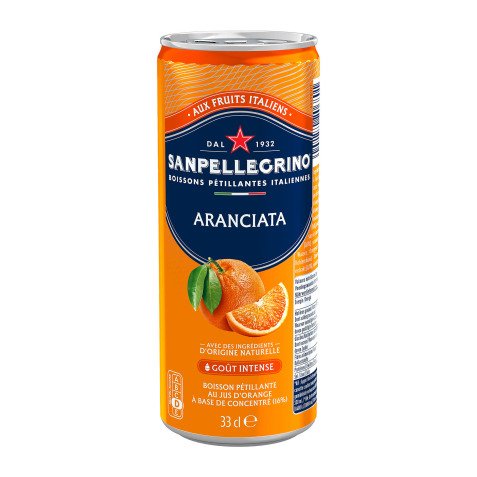 Aranciata San Pellegrino 33 cl - 24 cans