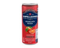 Aranciata Rossa San Pellegrino 33 cl - 24 cans