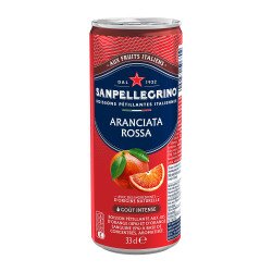 Aranciata Rossa San Pellegrino 33 cl - 24 canettes