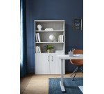 Bibliothèque haute H 182 x L 100 cm avec portes basses – Arch