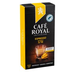Koffiecapsules Café Royal Espresso - doos van 100