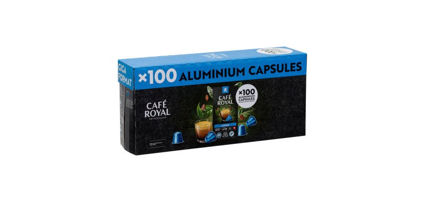 Capsules de café Café Royal Lungo  - Carton de 100