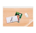 Sous-main hêtre à rabat transparent Cep Silva - 58.5 x 38.5 cm