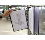 Protège-documents mural Pro magnétique 5 pochettes pour format A4 Tarifold