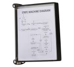 Protège-documents mural Pro magnétique 5 pochettes pour format A4 Tarifold