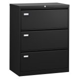 Crédence métal pour dossier suspendu L.80 cm 3 tiroirs