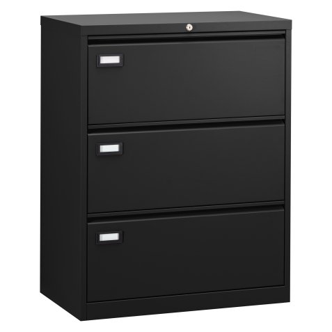 Crédence métal pour dossier suspendu L.80 cm 3 tiroirs