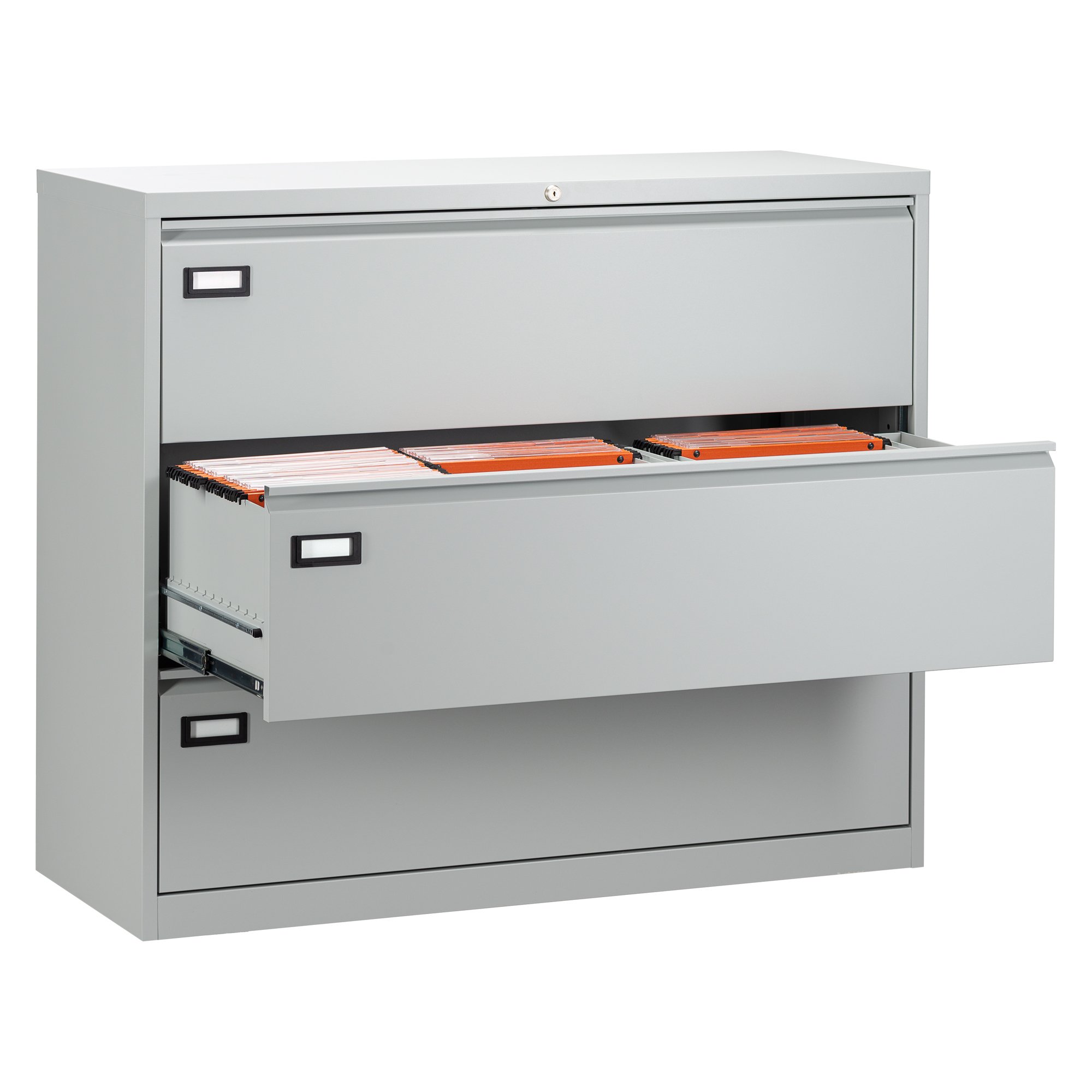 Crédence métal monobloc pour dossier suspendu