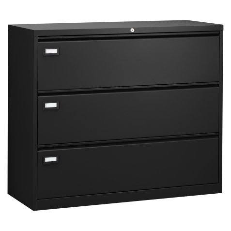 Crédence métal pour dossier suspendu L.120 cm 3 tiroirs