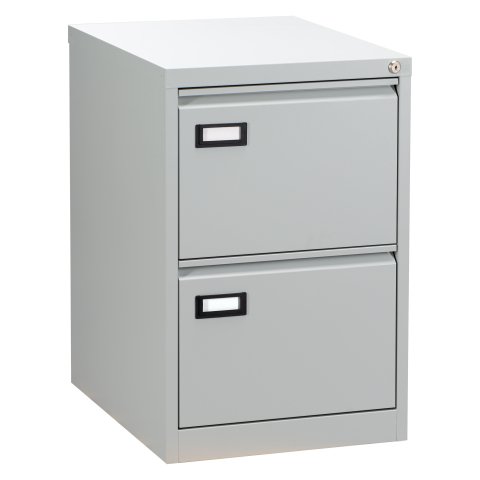 Archivador monobloc Pro 2 cajones gris claro