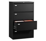 Crédence métal pour dossier suspendu 4 tiroirs