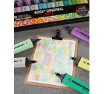 Surligneurs Stabilo Boss Original Arty couleurs froides - Etui de 5