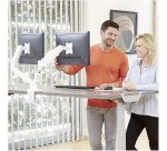 Bras support écrans double Eppa Fellowes