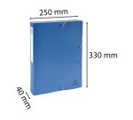 Boîte de classement plastique Forever Young Exacompta - Dos 4 cm couleurs assorties