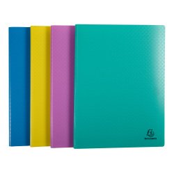 Documentenbeschermer Forever Young Exacompta polypropyleen A4 30 hoesjes - 60 zichten assortiment