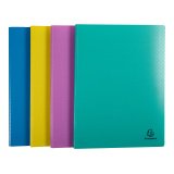 Protège-documents Forever Young Exacompta polypropylène A4 20 pochettes - 40 vues couleurs assorties