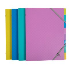 Trieur plastique Forever Young Exacompta 8 divisions couleurs assorties