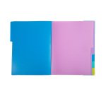 Trieur plastique Forever Young Exacompta 8 divisions couleurs assorties