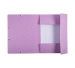 Chemise à élastique 3 rabats carton Exacompta Aquarel  24 x 32 dos 3 cm