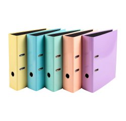 Classeur à levier en carton Exacompta Prem Touch Aquarel Exacompta A4  - Dos 8 cm couleurs assorties