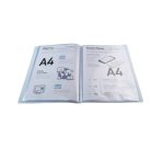 Protège-documents Exacompta Aquarel polypropylène A4 30 pochettes - 60 vues couleurs assorties