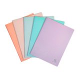 Protège-documents Aquarel Exacompta polypropylène A4 40 pochettes - 80 vues couleurs assorties