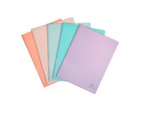 Document holder Aquarel Exacompta polypropylene A4 30 sleeves - 60 sights assortment