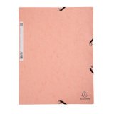 Chemise à élastique 3 rabats carton Exacompta Aquarel  24 x 32 dos 3 cm