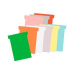 Fiches T indice 3 / 92 mm - Lot de 100