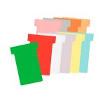 Fichas en "T" Indice 2 - Paquete de 100