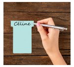 Fichas en "T" Indice 2 - Paquete de 100