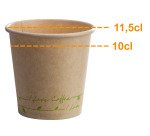 Gobelet jetable Biokup - 12 cl - Lot de 100