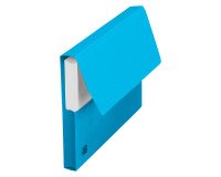 Chemise pochette à soufflet carte Oxford 32 cm couleur vive - Paquet de 50