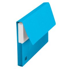 Chemise pochette à soufflet carte Oxford 32 cm couleur vive - Paquet de 50