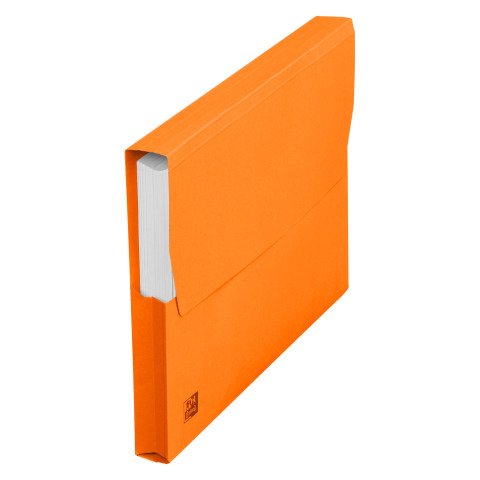 Subcarpeta canguro con fuelle Oxfors colores vivos A4 paquete de 50 naranja