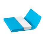 Chemise pochette à soufflet carte Oxford 32 cm couleur vive - Paquet de 50