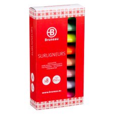 Surligneurs Bruneau couleurs assorties - Set de 8